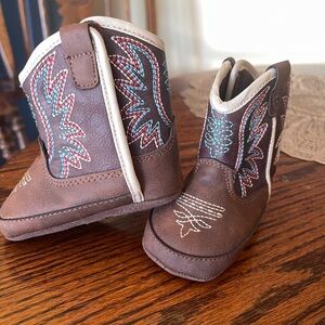 Ariat size 2 baby western boots